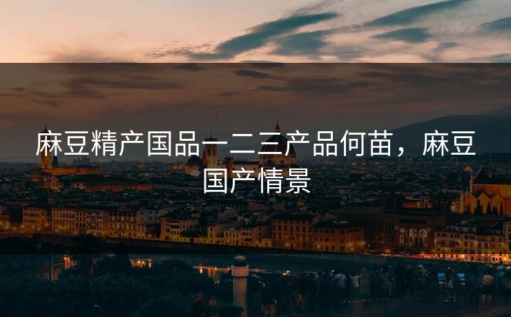 麻豆精产国品一二三产品何苗，麻豆国产情景